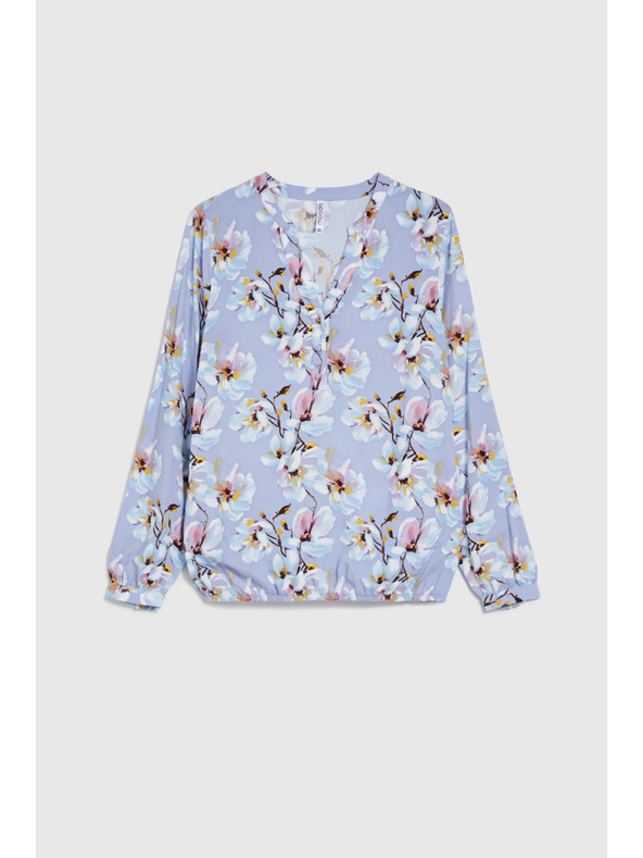 Moodo Svijetloplava viskozna košulja Moodo