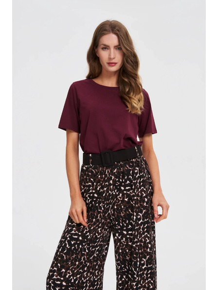 Moodo Glatka bordo majica Moodo