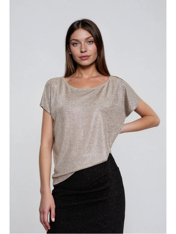Moodo Sjajni top srebrni Moodo