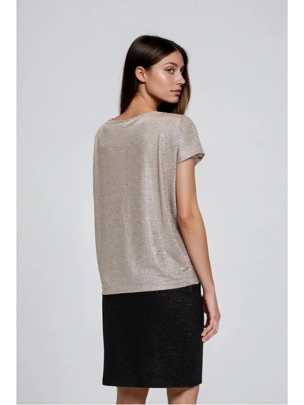 Moodo Sjajni top srebrni Moodo