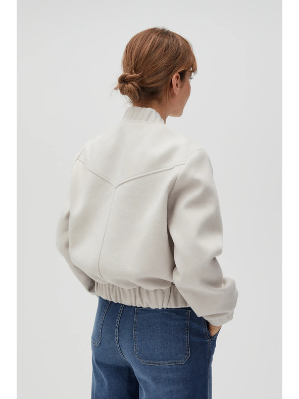 Moodo Bež ženska bomber jakna Moodo