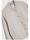 Moodo Bež ženska bomber jakna Moodo