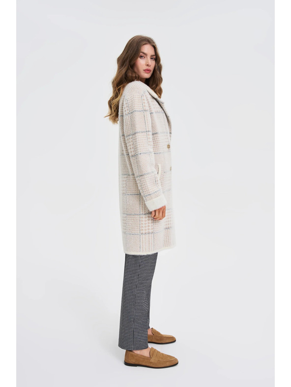 Moodo Kaput kockasti bež Moodo