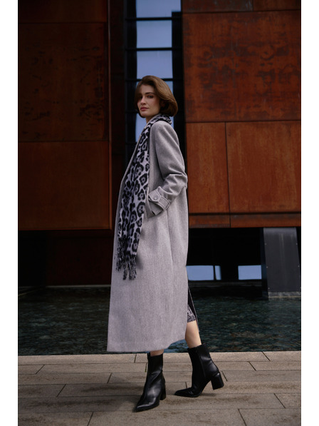 Moodo Dugi kaput sivi Moodo