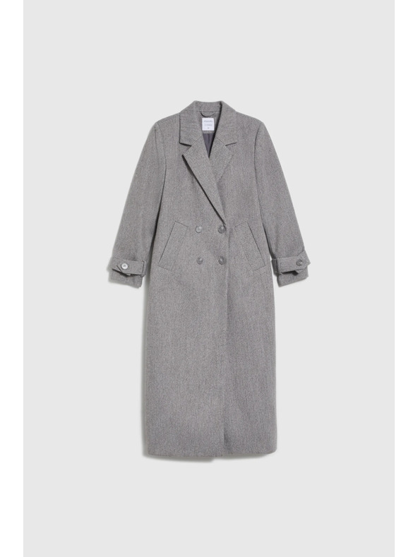 Moodo Dugi kaput sivi Moodo