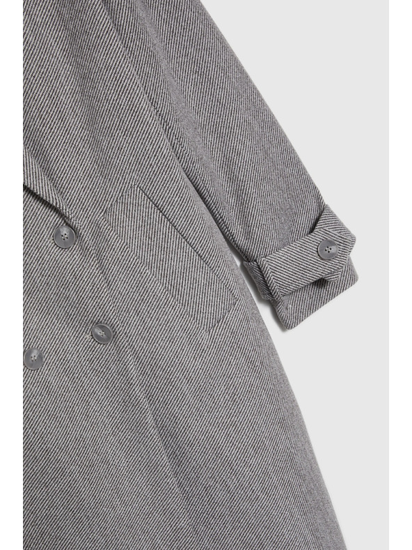 Moodo Dugi kaput sivi Moodo