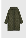 Moodo Prošivena jakna zelena Moodo