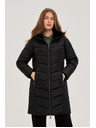 Moodo Jakna s prošivanom kapuljačom crna Moodo