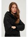 Moodo Jakna s prošivanom kapuljačom crna Moodo