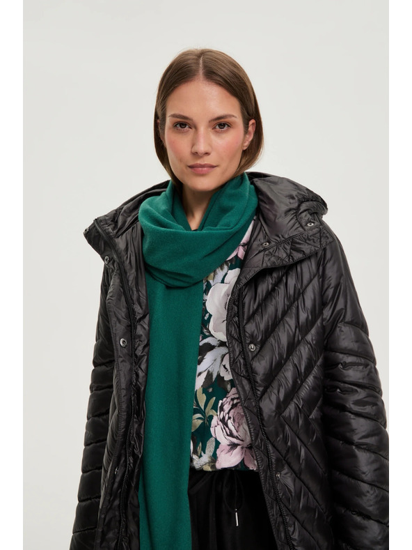 Moodo Duga jakna crna Moodo