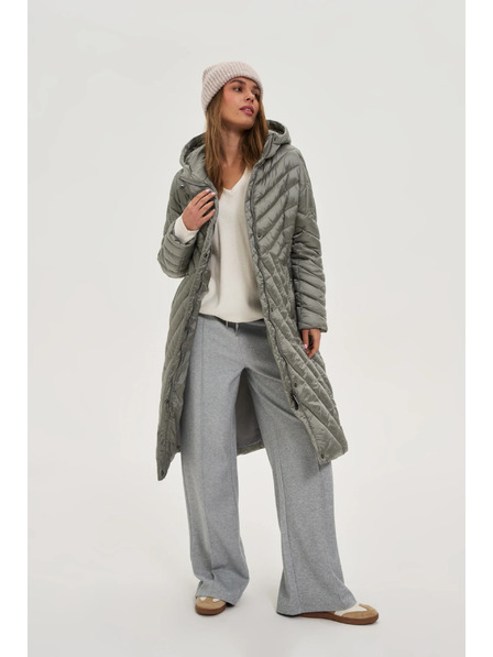 Moodo Duga jakna maslinasta Moodo