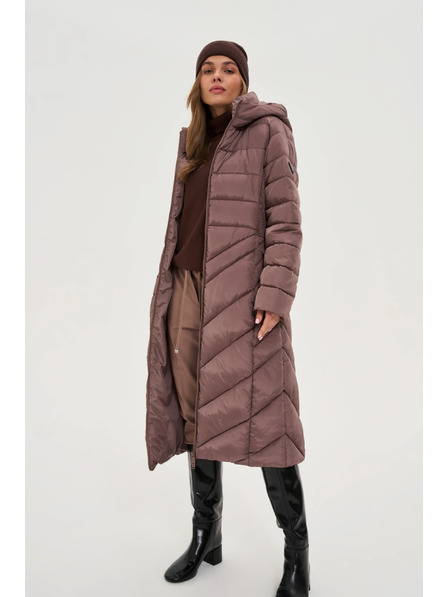 Moodo Jakna s pojasom smeđa Moodo