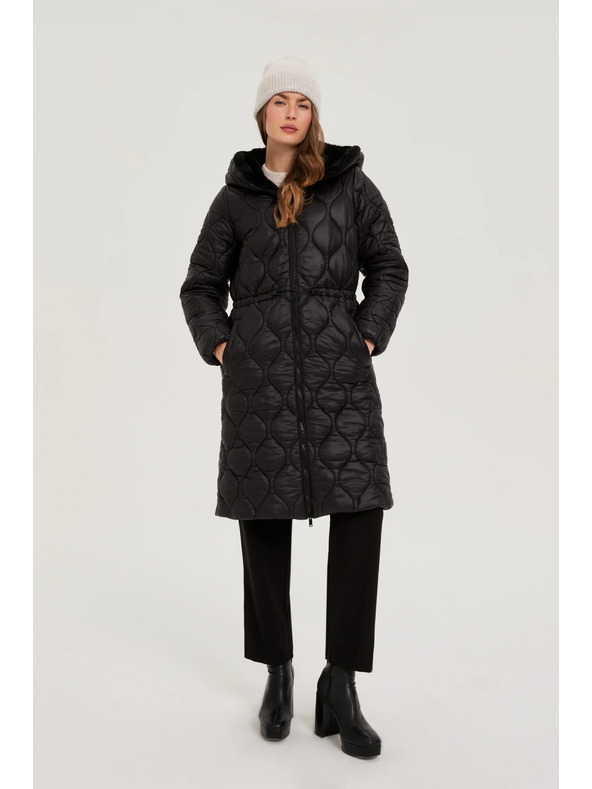 Moodo Jakna s kapuljačom crna Moodo