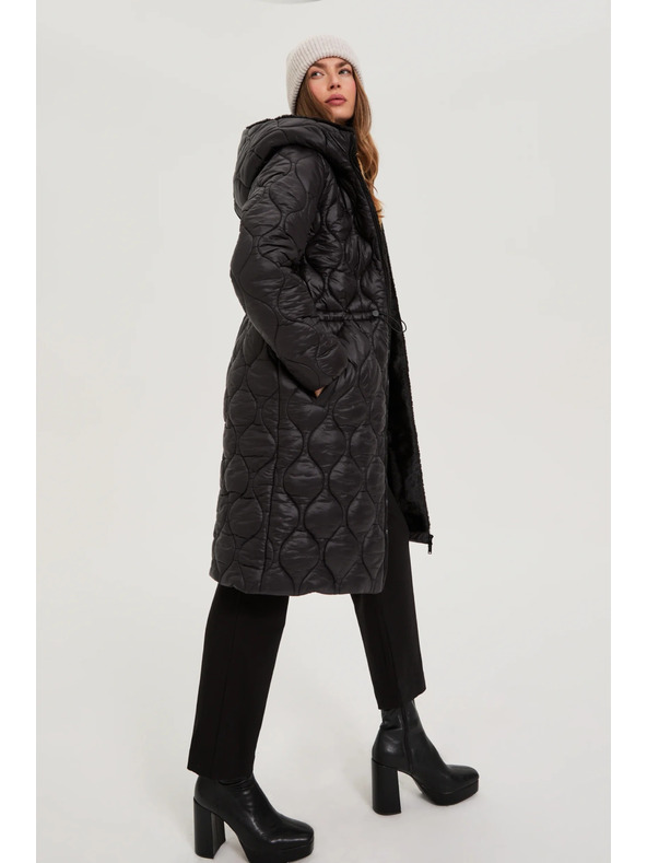 Moodo Jakna s kapuljačom crna Moodo