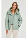 Moodo Prošivena jakna s kapuljačom maslinasta Moodo