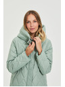 Moodo Prošivena jakna s kapuljačom maslinasta Moodo