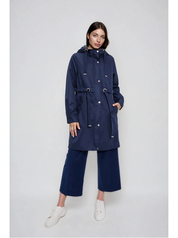 Moodo Tamno plava jakna parka Moodo
