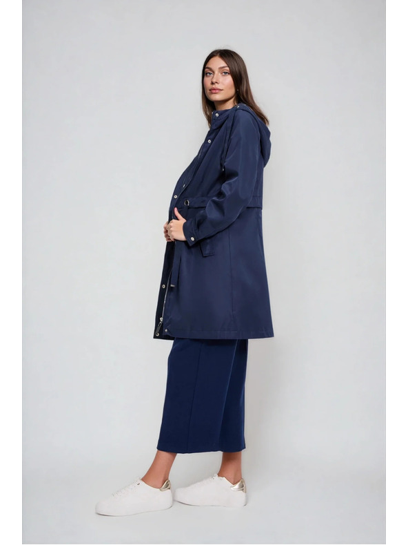 Moodo Tamno plava jakna parka Moodo