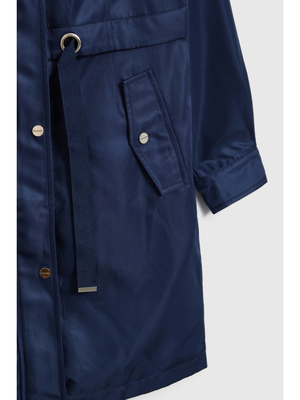 Moodo Tamno plava jakna parka Moodo