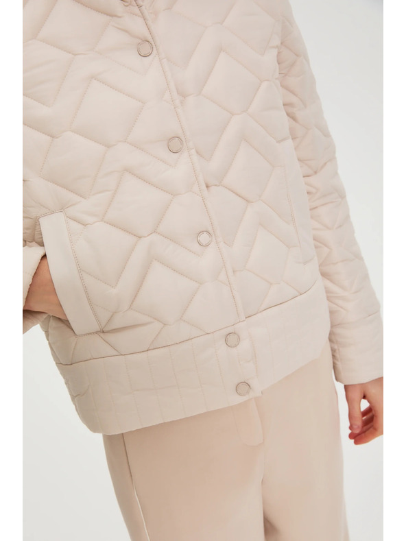 Moodo Prošivena jakna bež Moodo