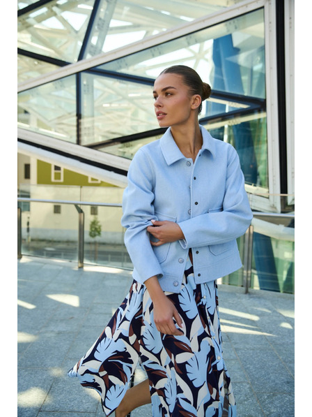 Moodo Kratka jakna svijetloplava Moodo