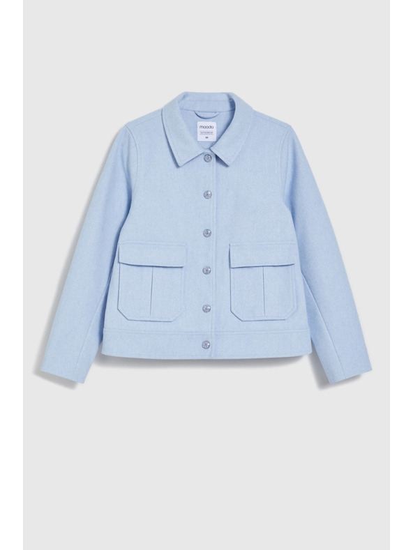 Moodo Kratka jakna svijetloplava Moodo