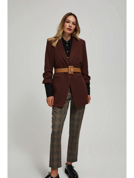 Moodo Tamno bež široki pojas Moodo