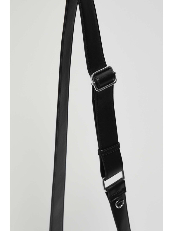 Moodo Crna torba preko ramena sa zatvaračem Moodo