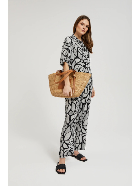 Moodo Velika torba preko ramena smeđa Moodo