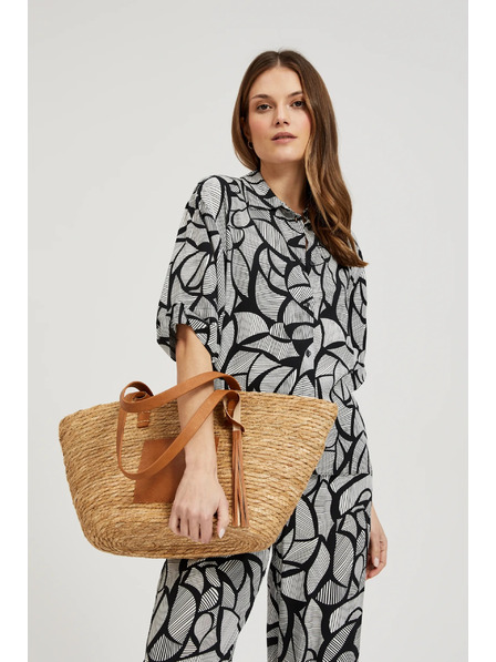 Moodo Velika torba preko ramena smeđa Moodo