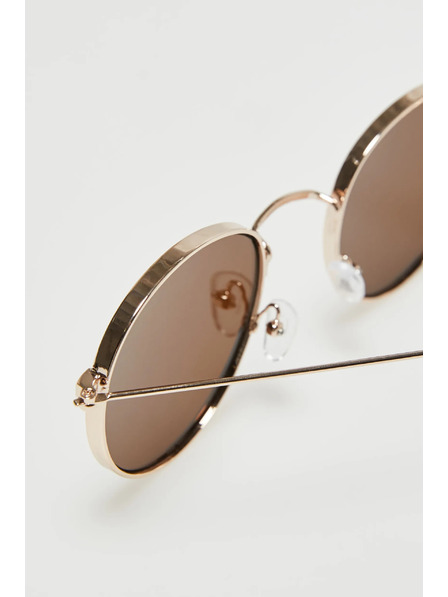 Moodo Naočale s metalnim okvirima smeđe Moodo