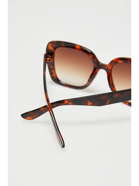 Moodo Naočale s kvadratnim okvirima smeđe Moodo