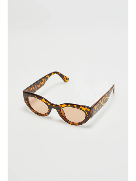 Moodo Naočale s debelim okvirima smeđe Moodo