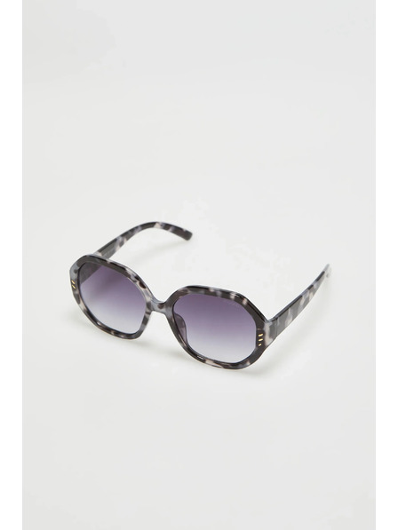 Moodo Naočale s okruglim staklima sive Moodo