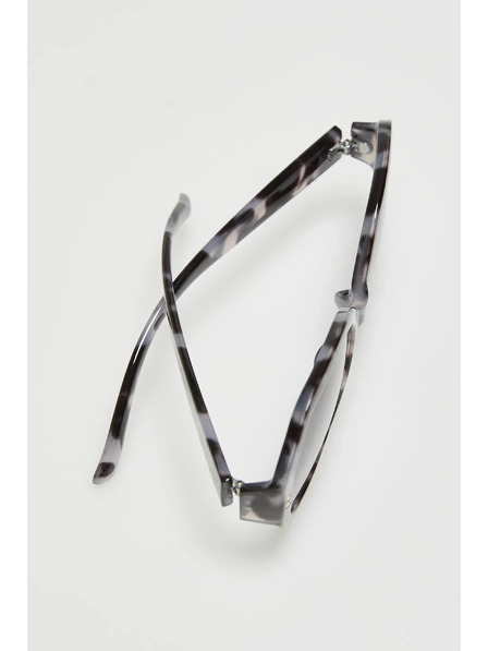 Moodo Naočale s okruglim staklima sive Moodo