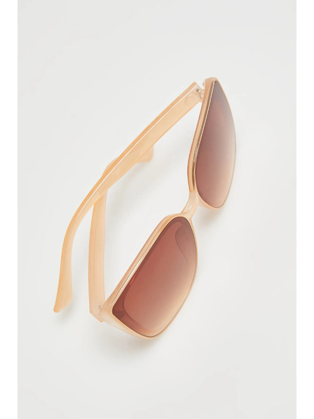 Moodo Sunčane naočale s plastičnim okvirima bež Moodo