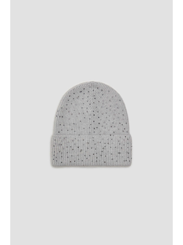 Moodo Pletena siva kapa Moodo