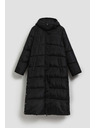 Moodo Prošivena jakna s kapuljačom crna Moodo