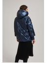 Moodo Metalna prošivena jakna tamno plava Moodo