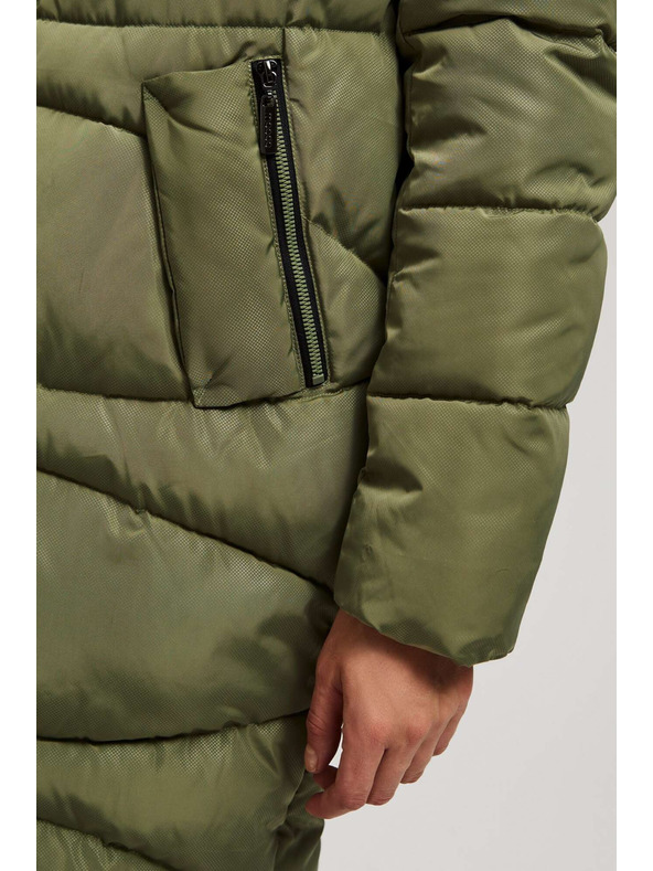 Moodo Prošivena jakna s toplom kapuljačom Moodo