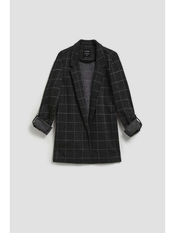 Moodo Sako s kockama i uvijenim rukavima Moodo