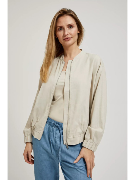 Moodo Bež bomber jakna Moodo