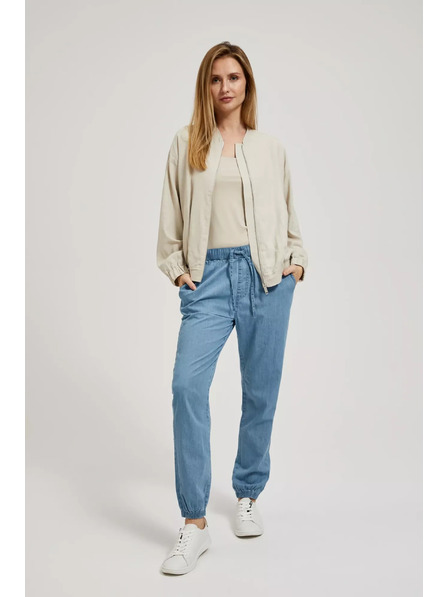 Moodo Bež bomber jakna Moodo