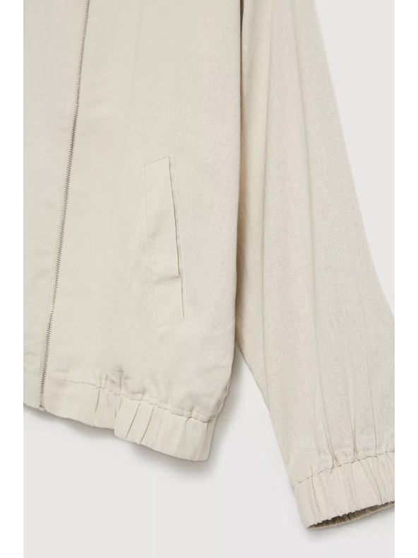 Moodo Bež bomber jakna Moodo