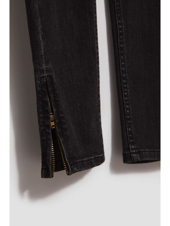 Moodo Skinny crne traperice Moodo