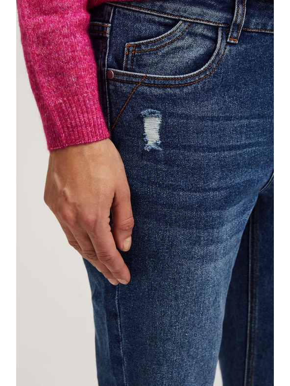 Moodo Tamno plave boyfriend traperice Moodo