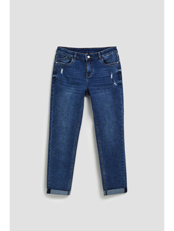 Moodo Tamno plave boyfriend traperice Moodo