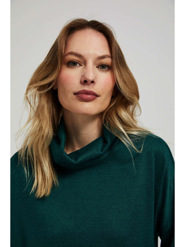 Moodo Bluza s prostim ovratnikom Moodo