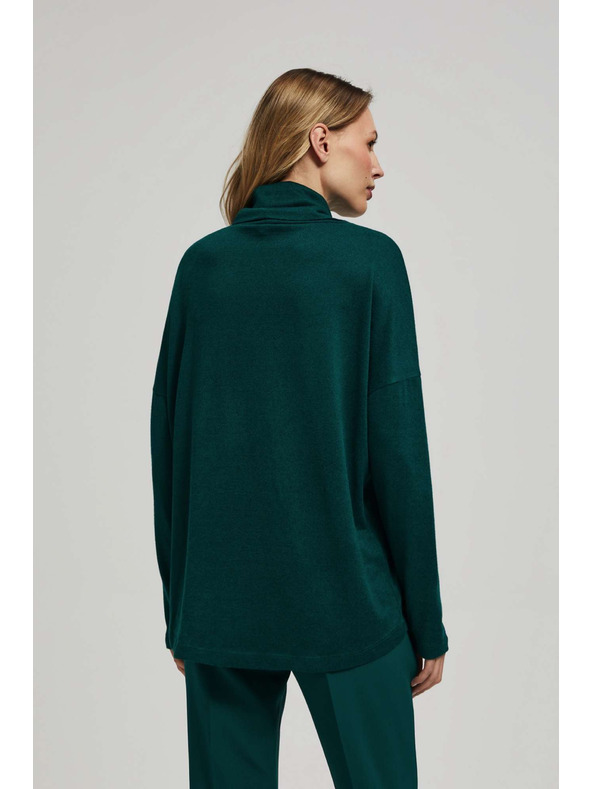 Moodo Bluza s prostim ovratnikom Moodo