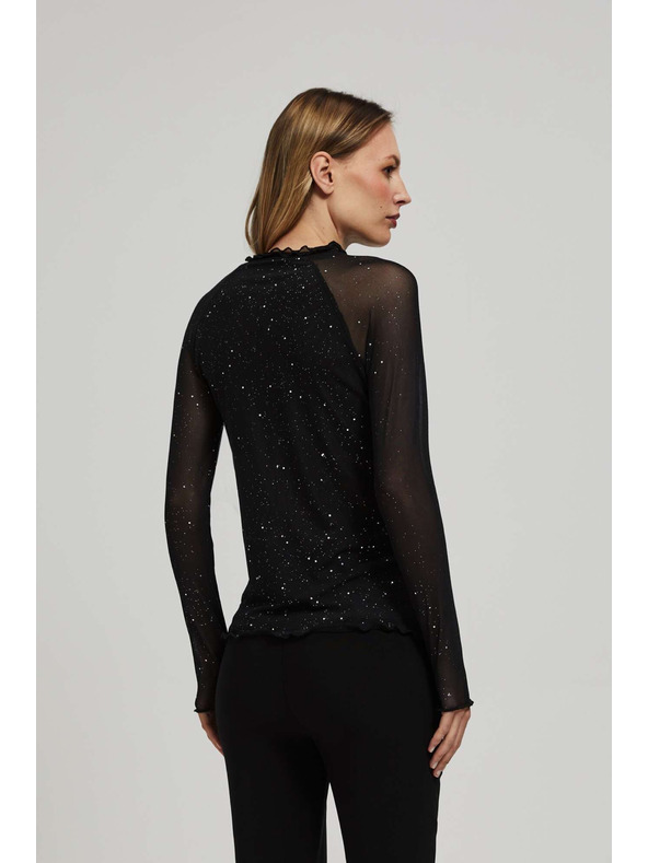 Moodo Top s prozirnim rukavima Moodo